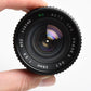 Phase 2 MC Auto CCT 28mm F2.8 Wide Angle Lens for Pentax PK Mount w/Caps, Nice!