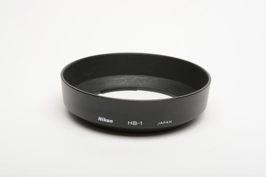Nikon HB-1 Lens Hood For AF 35-70mm f2.8 / AF 28-85mm f3.5-4.5, Clean