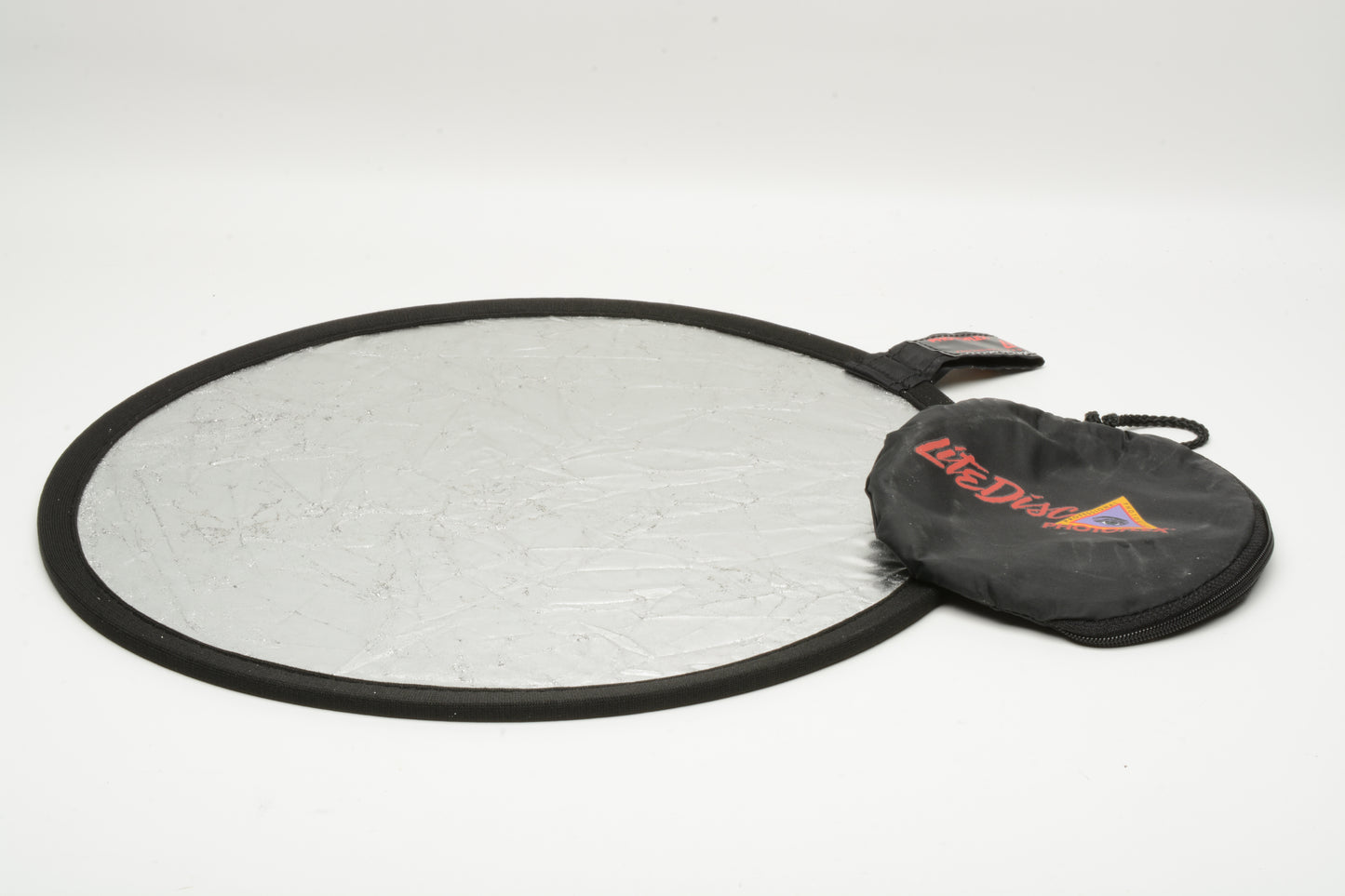 Set of 3 Photoflex 12" Lite Disc reflectors / diffusers white / gold / black