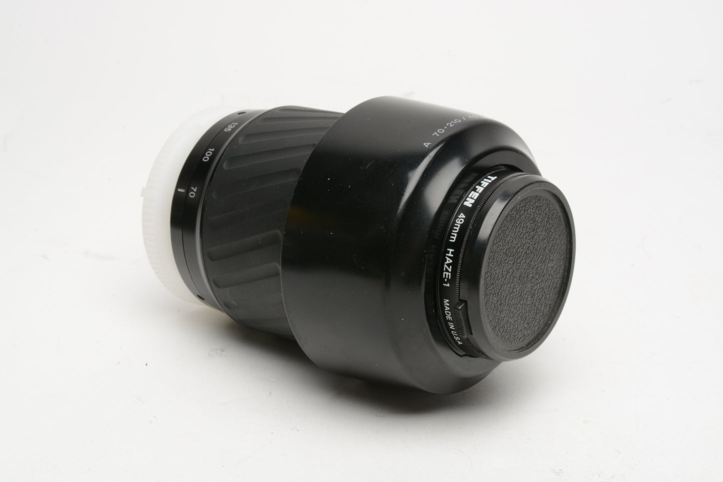 Minolta Maxxum AF Zoom 70-210mm f4.5-5.6 lens, UV, hood, Good, Clean