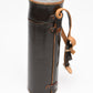 Accura brown hard lens case ~10x3", Nice and clean