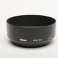 Nikon HN-24 Camera Lens Hood 62mm, Clean