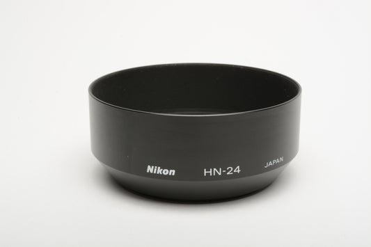 Nikon HN-24 Camera Lens Hood 62mm, Clean
