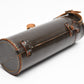 Accura brown hard lens case ~10x3", Nice and clean