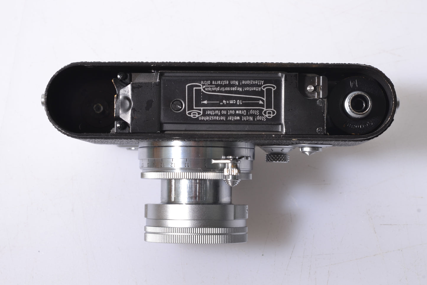 Leica IIIG w/Summicron 50mm f2 Collapsible lens, cap, Fully CLA'd, Gorgeous! Mint-