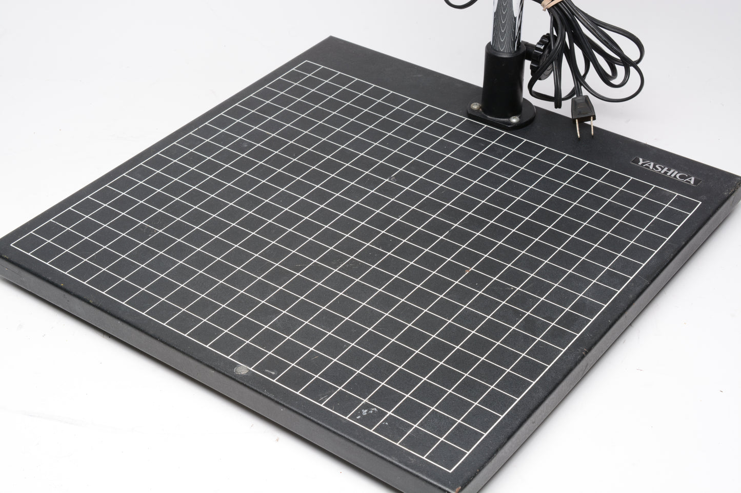 Yashica Copy stand w/lights and grid base, Very nice