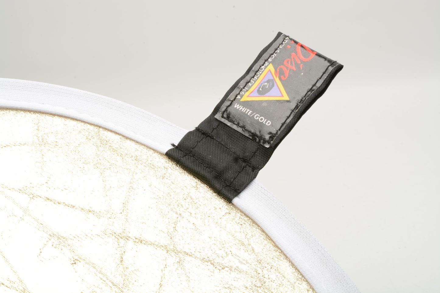 Set of 3 Photoflex 12" Lite Disc reflectors / diffusers white / gold / black