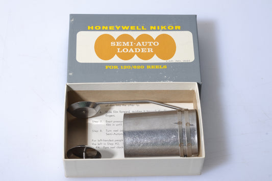 Honeywell Nikor Semi Auto Loader for 120 / 620 reels, NIB