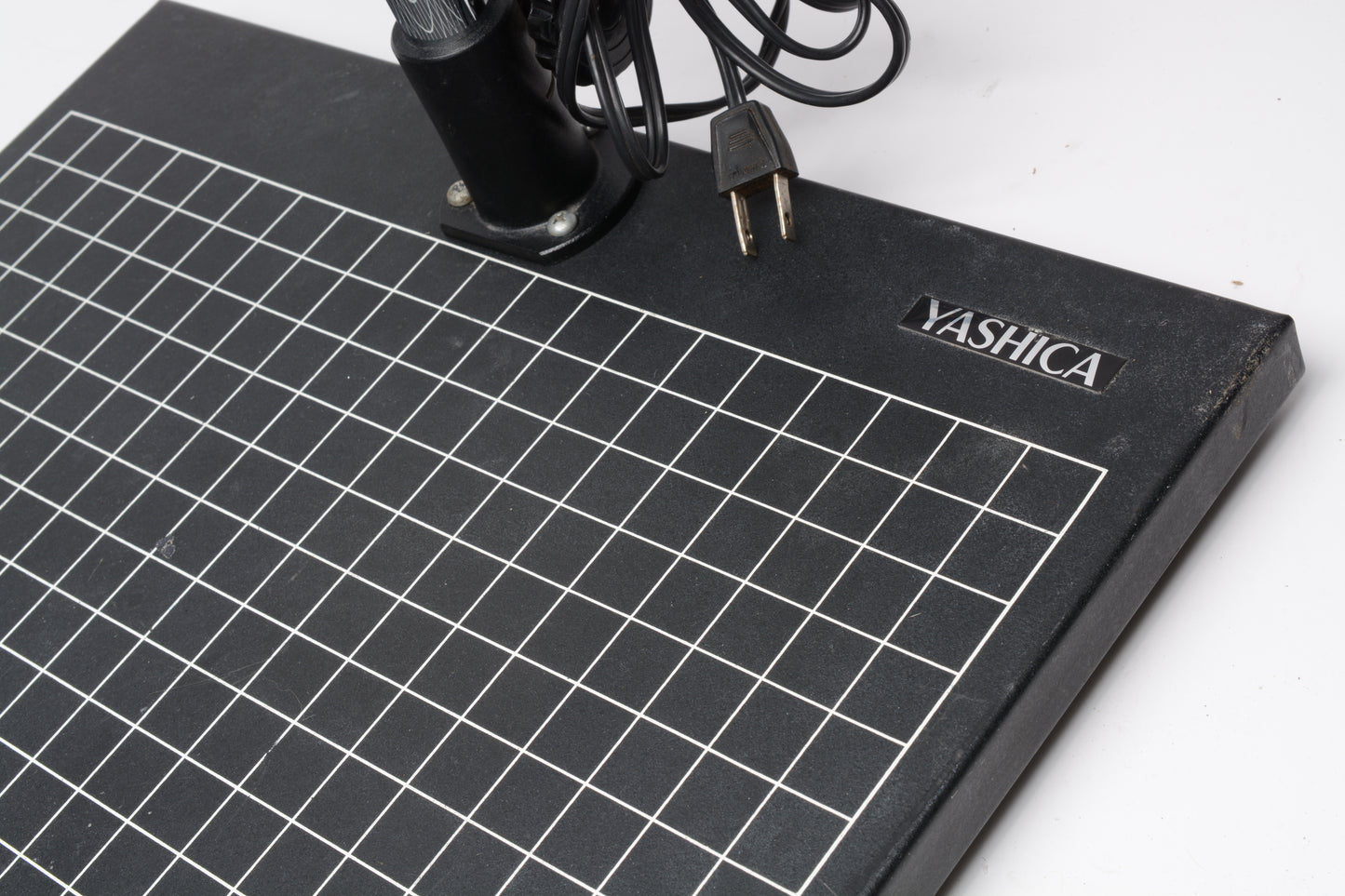 Yashica Copy stand w/lights and grid base, Very nice