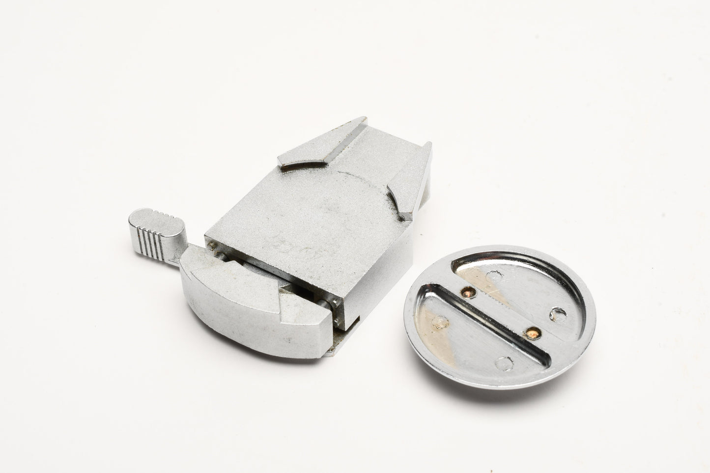 Zip Grip Quality Compact All Metal Quick Release Plate 1/4" -20 Thread, Clean