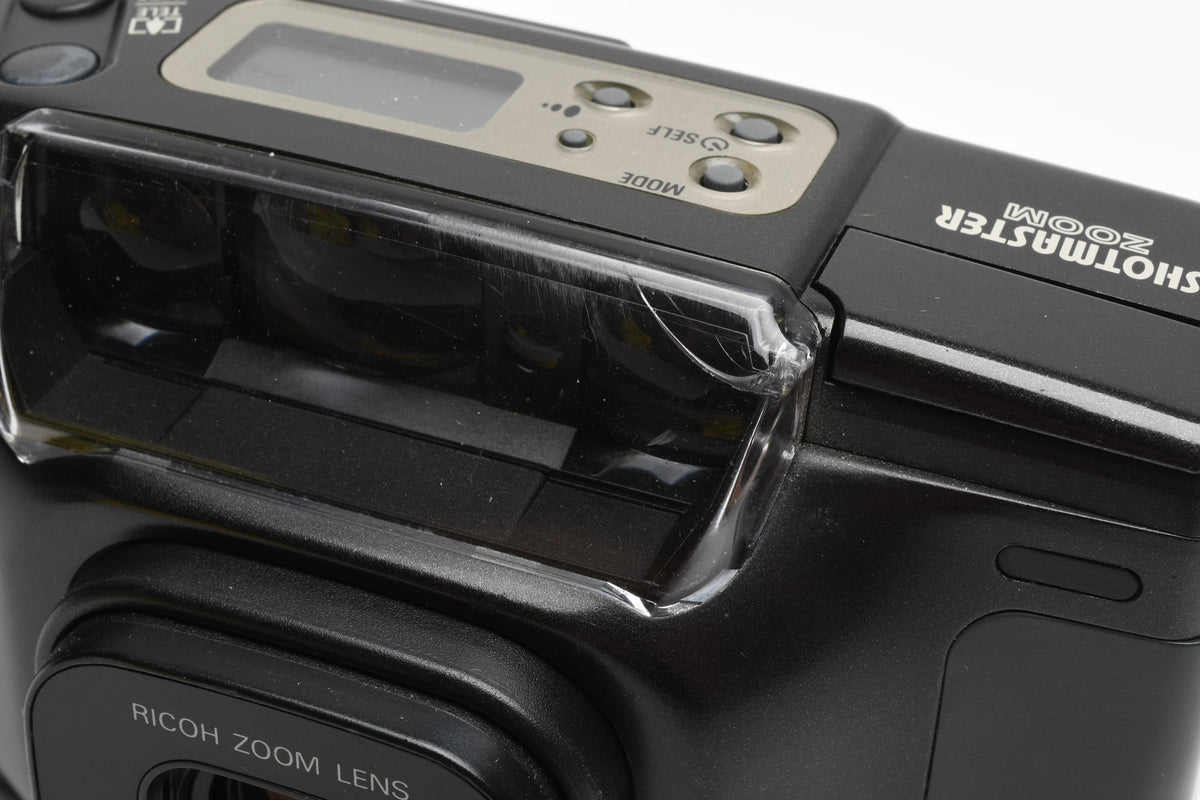 Ricoh Shotmaster Zoom 35mm Point&Shoot w/38-76mm Zoom Lens, Strap, Nice!
