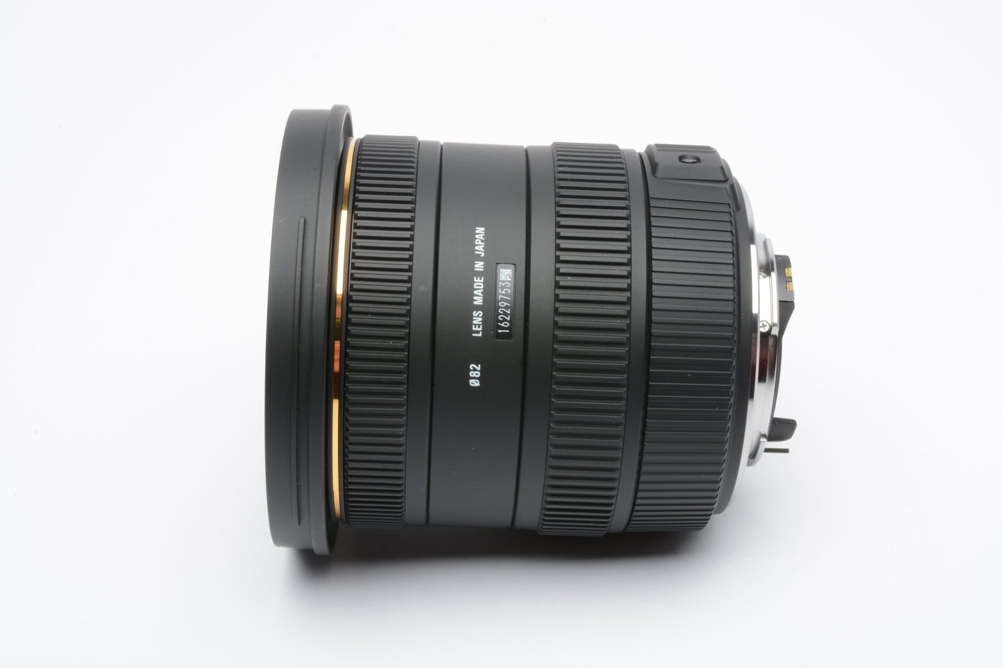 Sigma AF 10-20mm f3.5 DC HSM wide zoom lens for Pentax, Hood, caps, UV, Mint