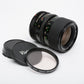 Vivitar MF 35-70mm f3.5-4.5 macro zoom lens for Canon FD mount, caps + UV, nice