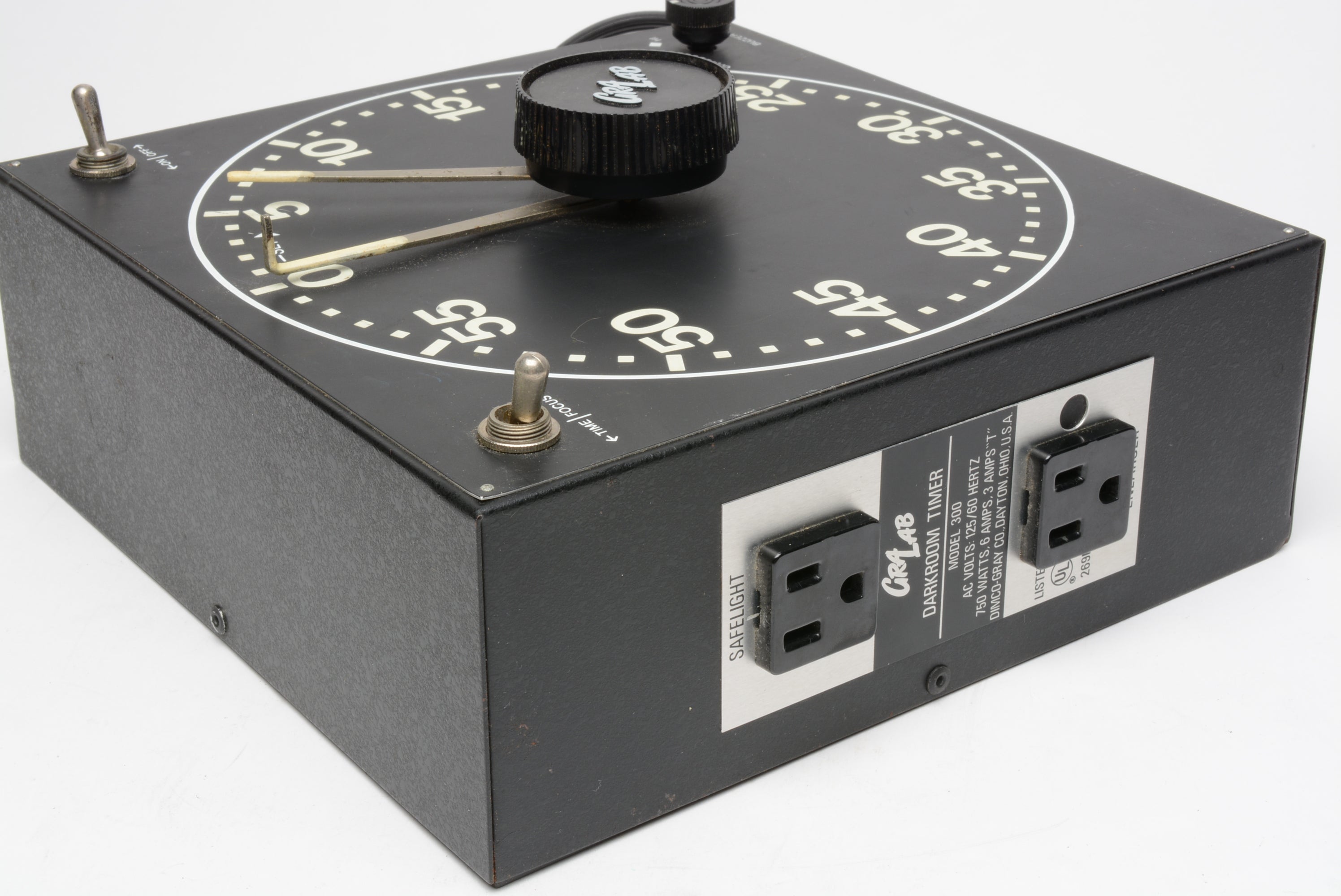 Gralab Model 300 Darkroom timer, tested, works great, good buzzer 