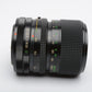 Vivitar MF 35-70mm f3.5-4.5 macro zoom lens for Canon FD mount, caps + UV, nice