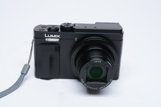 Panasonic Lumix DC-ZS80 20.3MP Digital Point&Shoot, 2Batts, Mint-