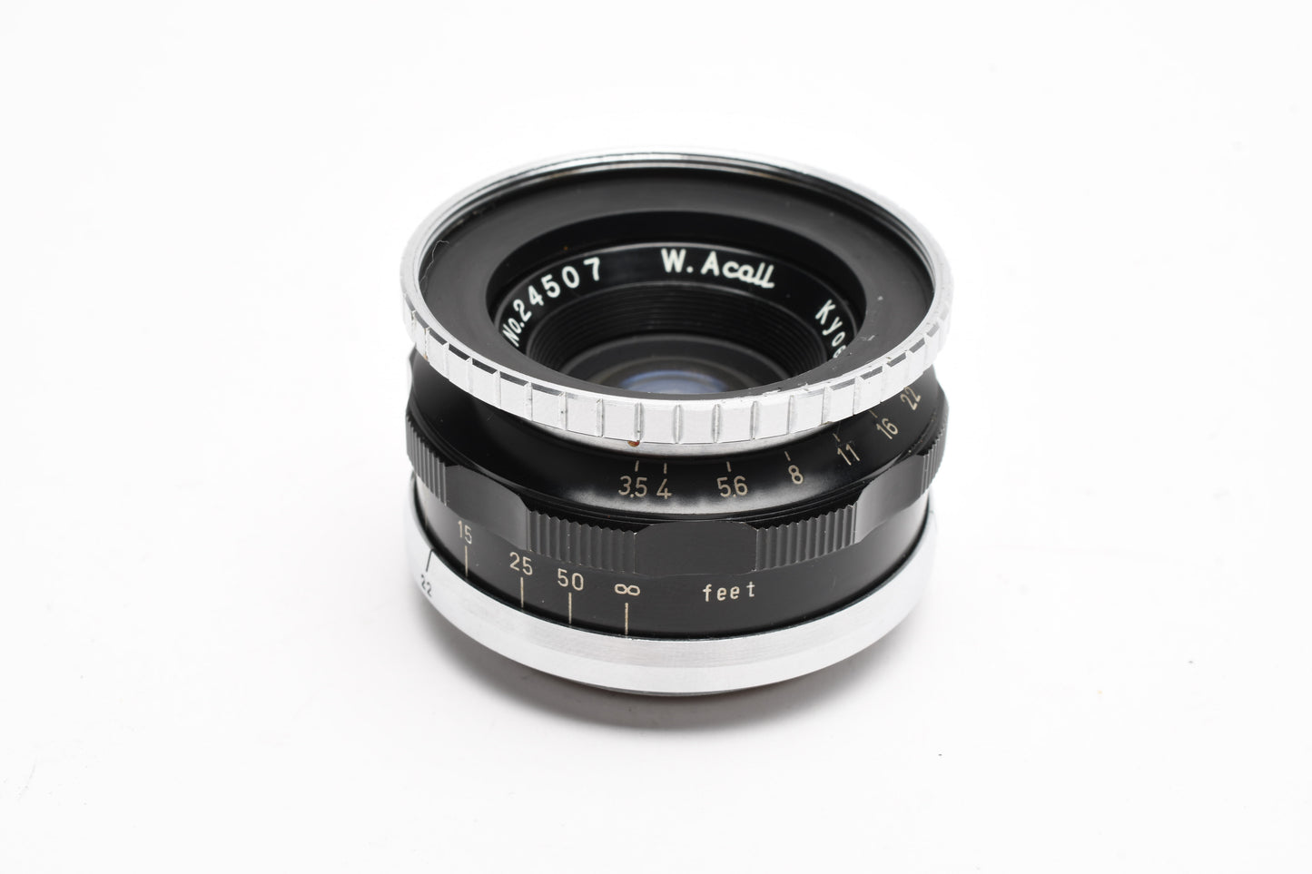 Kyoei (Acall, Kuribayashi Orikkor) LTM M39 Mount 35mm F3.5 lens + Hood, Great!