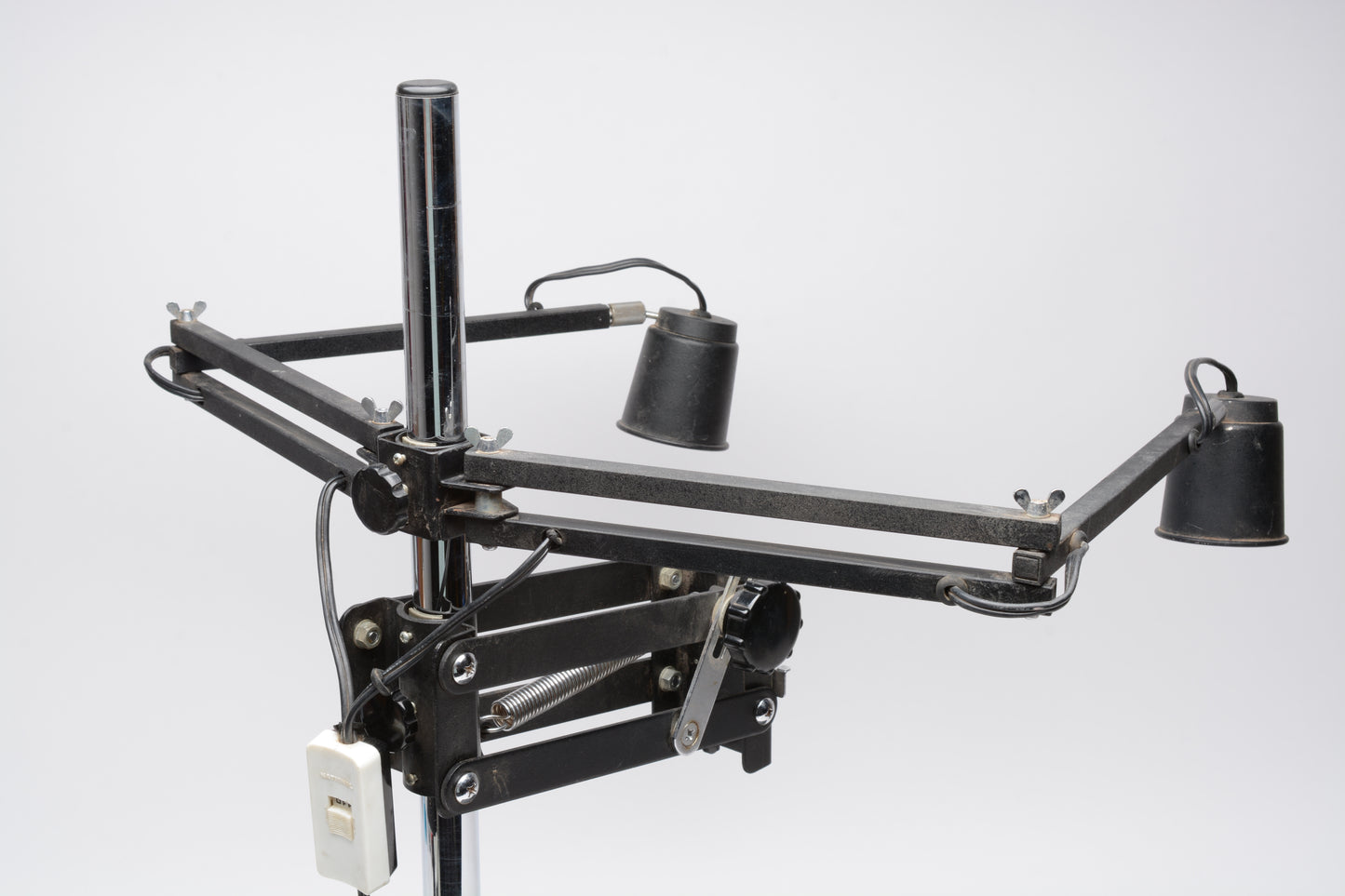 Yashica Copy stand w/lights and grid base, Very nice