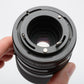 Vivitar MF 35-70mm f3.5-4.5 macro zoom lens for Canon FD mount, caps + UV, nice