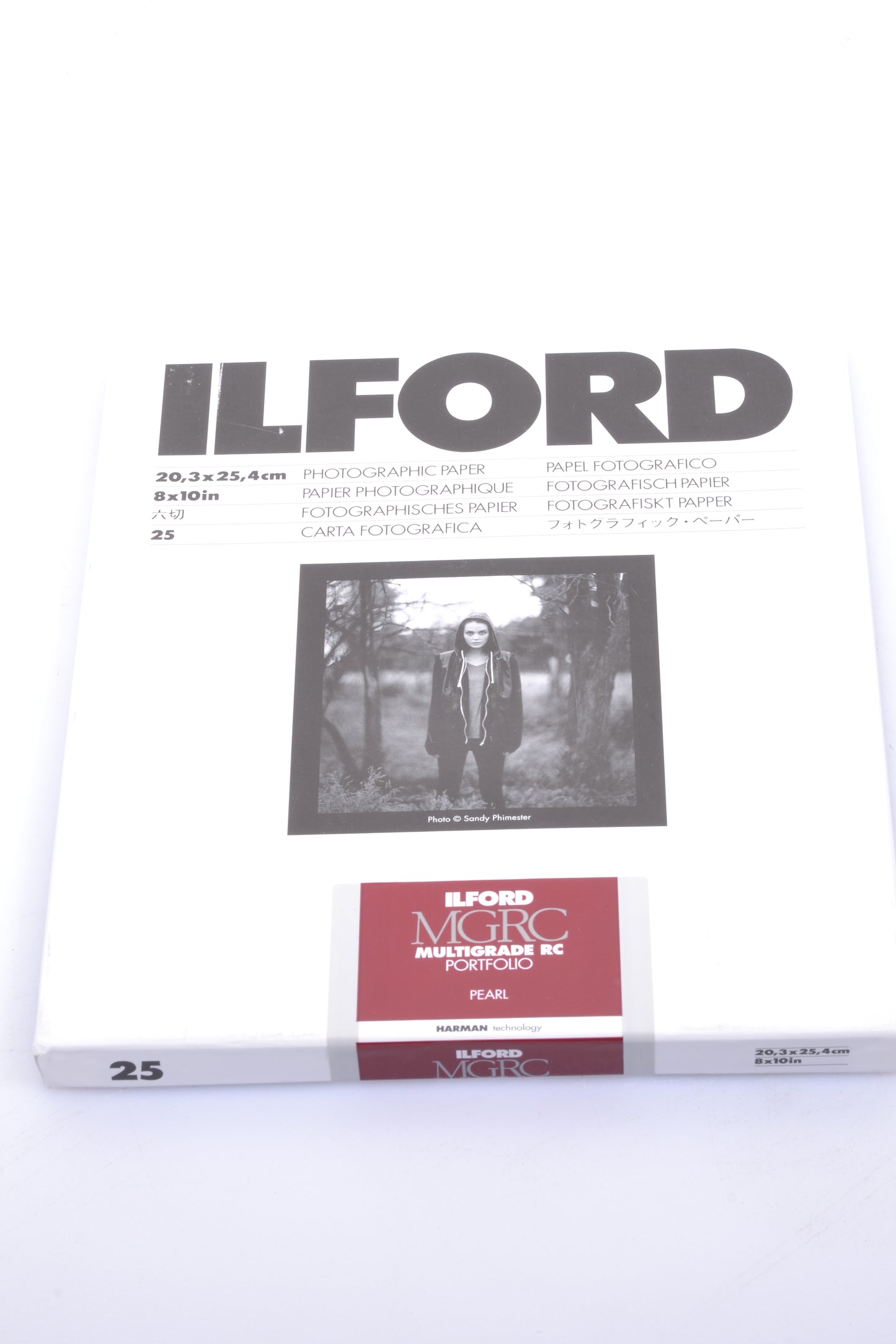 Ilford MULTIGRADE RC Deluxe Paper portfolio (Pearl, 8 x 10", 25 Sheets)