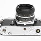 Nikon FM Chrome Body 35mm SLR w/50mm f1.8 lens, New seals, Tested, Great!
