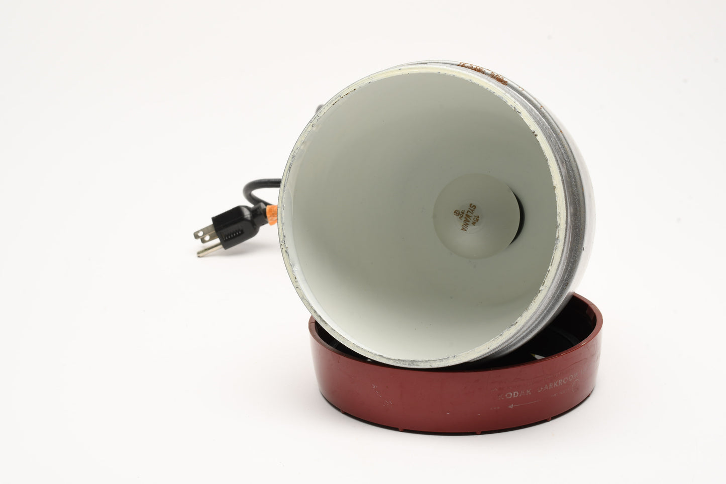 Kodak Adjustable Safelight Lamp Model B w/OC Safelight filter, Great