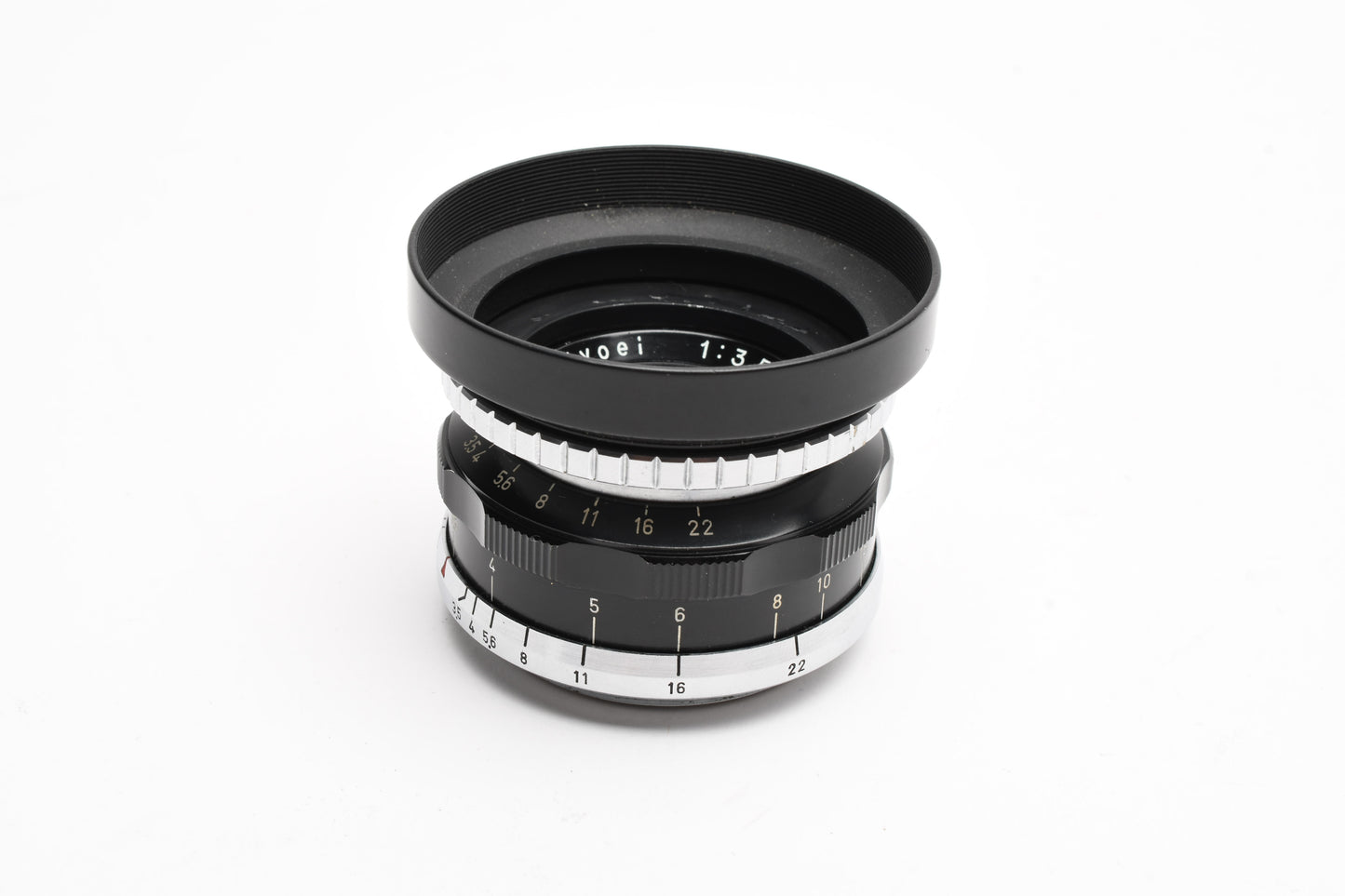 Kyoei (Acall, Kuribayashi Orikkor) LTM M39 Mount 35mm F3.5 lens + Hood, Great!