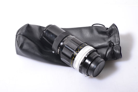 Nikon Nikkor-Q 200mm f4 Non-AI, Caps+Pouch, Good!