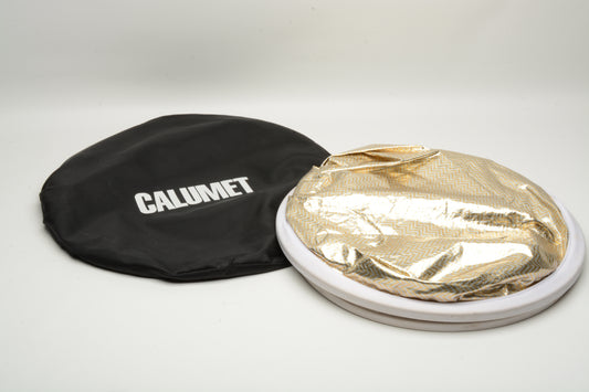Calumet 42" Lite Disc reflector gold / silver