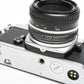 Nikon FM Chrome Body 35mm SLR w/50mm f1.8 lens, New seals, Tested, Great!