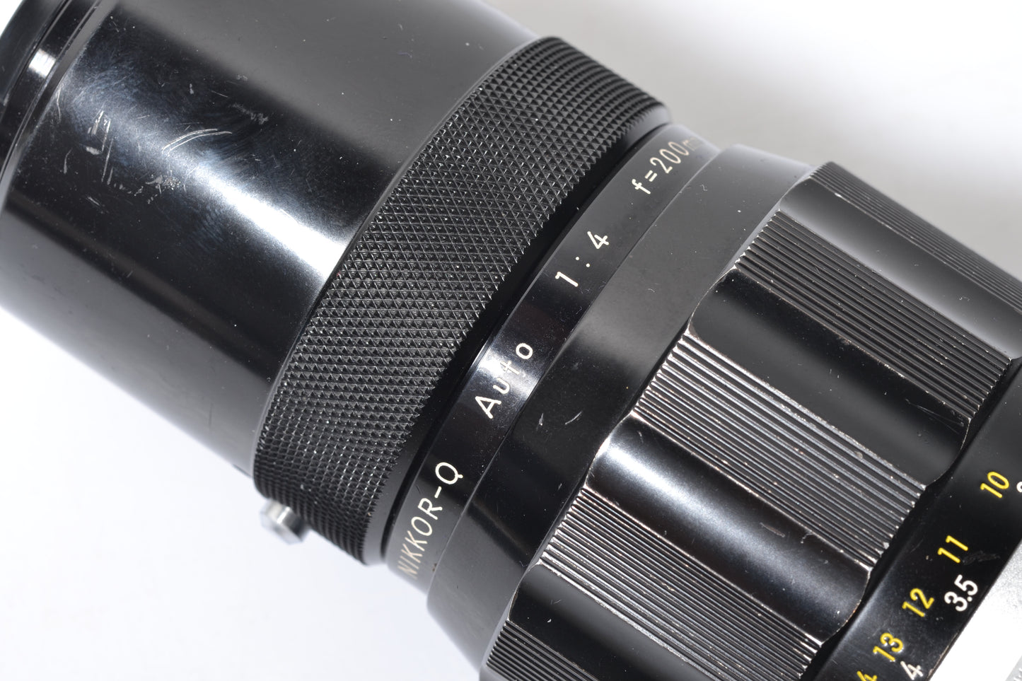 Nikon Nikkor-Q 200mm f4 Non-AI, Caps+Pouch, Good!