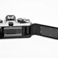 Nikon FM Chrome Body 35mm SLR w/50mm f1.8 lens, New seals, Tested, Great!