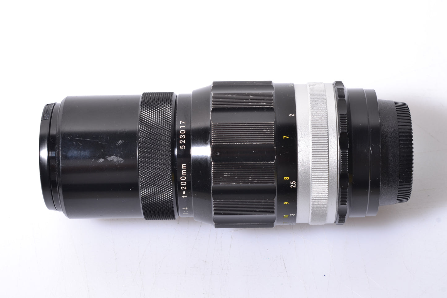 Nikon Nikkor-Q 200mm f4 Non-AI, Caps+Pouch, Good!