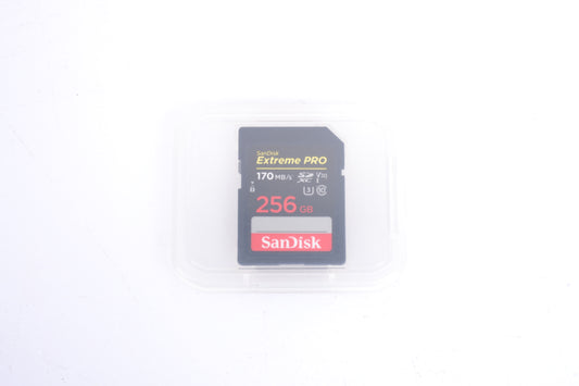 SanDisk Extreme Pro 256GB SD Card 170MB/s in Jewel Case