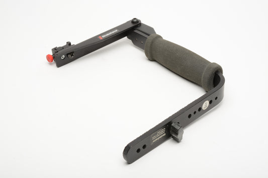Stroboframe Quick flip 35mm camera flash bracket, Nice & Clean
