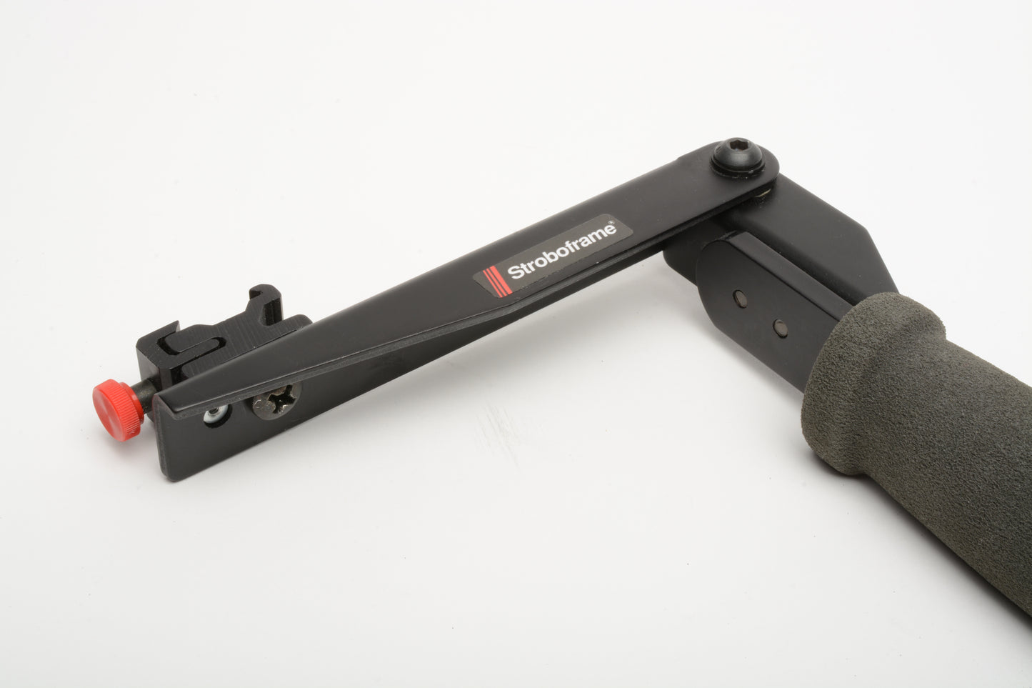 Stroboframe Quick flip 35mm camera flash bracket, Nice & Clean