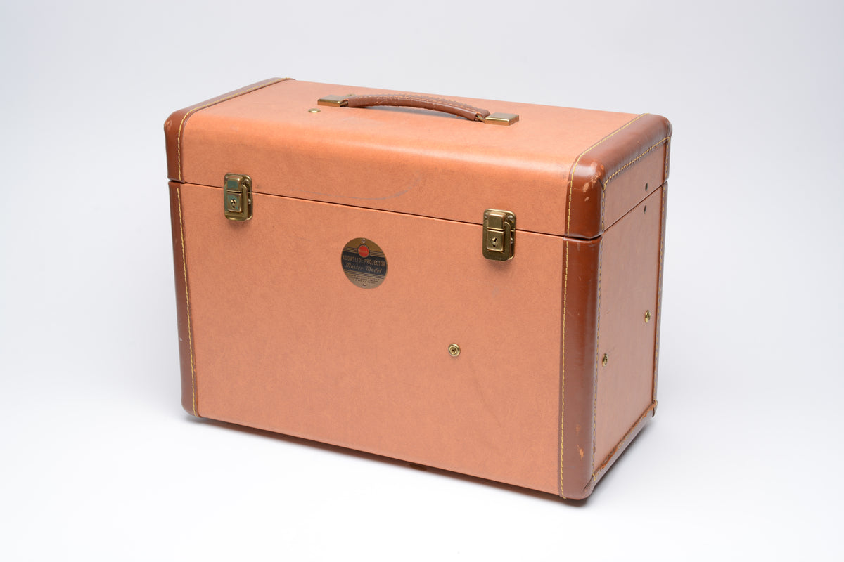 Kodak Kodaslide Hard case Vintage, Great design, ~18 x 9 x 13", w/Keys