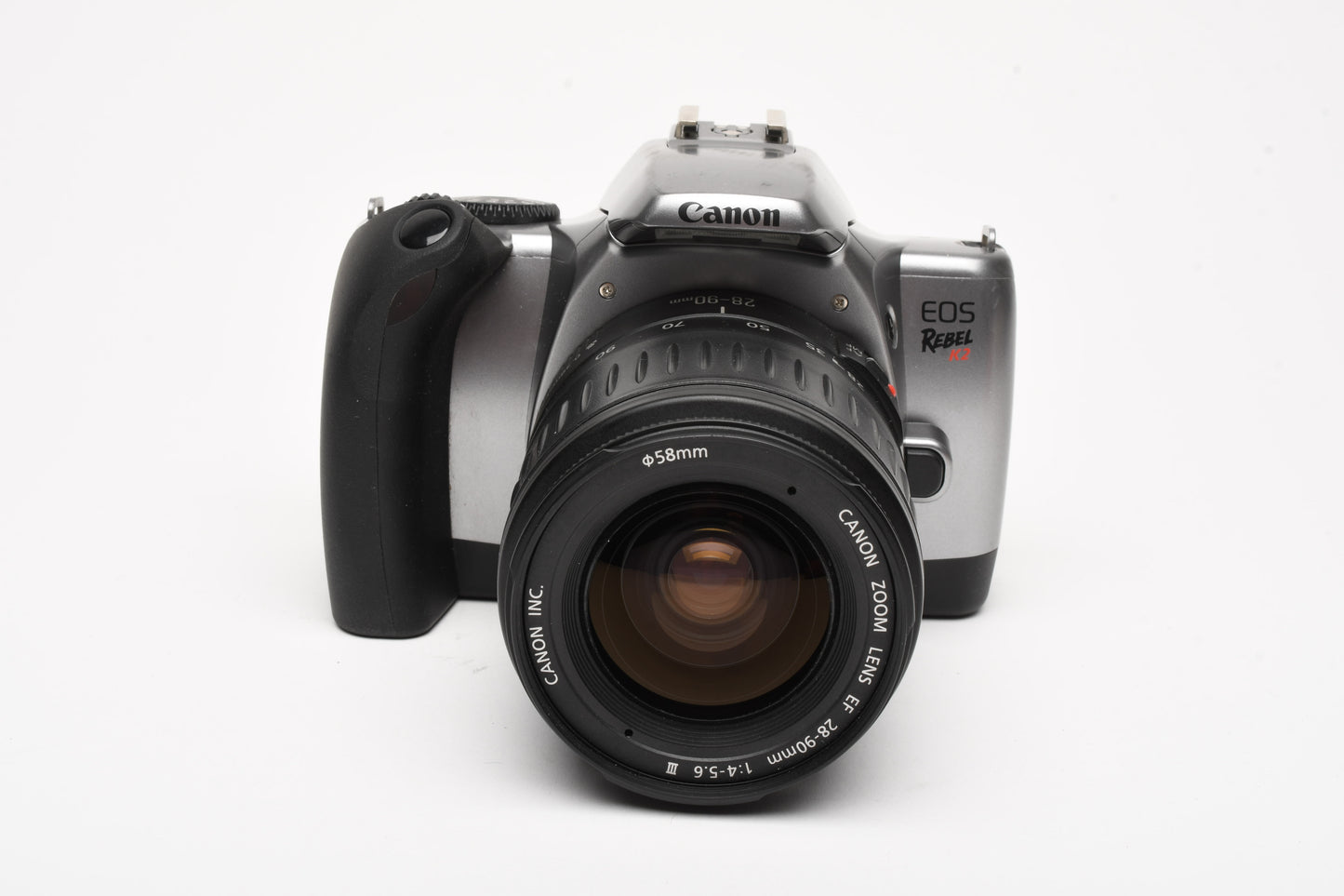 Canon EOS Rebel K2 35mm SLR w/28-90mm F4-5.6 III, Clean, Tested