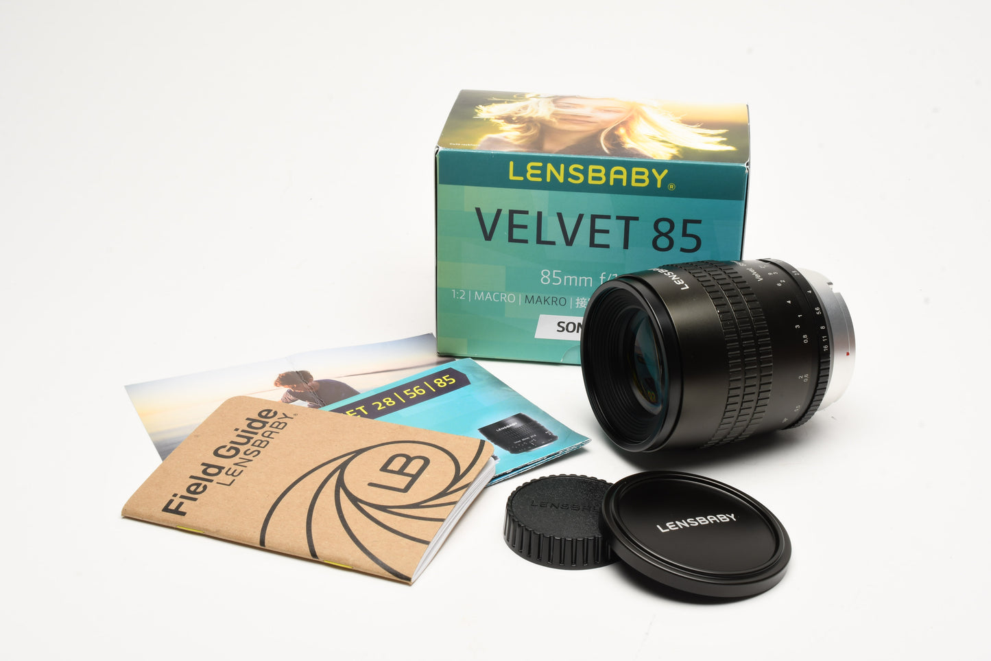 Lens Baby Velvet 85mm f1.8 Sony E Mount, Mint, Boxed