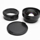 Pentax Ricoh 075x GW-3 GH-3 set, Mint Condition, + Cap