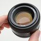 Nikon AF Nikkor 50mm f1.4D prime lens, very clean, nice prime lens w/caps