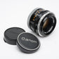 Canon 50mm f1.8 FL prime lens, caps, very clean, nice coatings