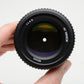 Nikon AF Nikkor 50mm f1.4D prime lens, very clean, nice prime lens w/caps