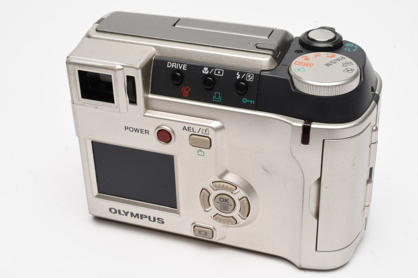 Olympus C-720 3MP Camedia Digital Point&Shoot w/Case, cap, 128MB card