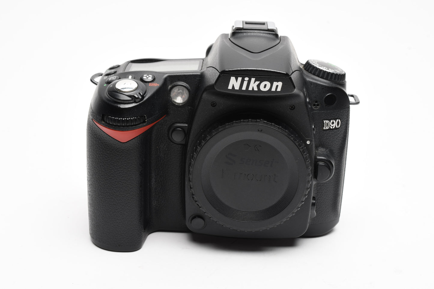 Nikon D90 DSLR body, batt, charger, strap, 2X books, 14K Acts