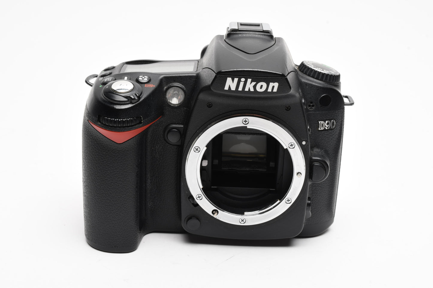 Nikon D90 DSLR body, batt, charger, strap, 2X books, 14K Acts