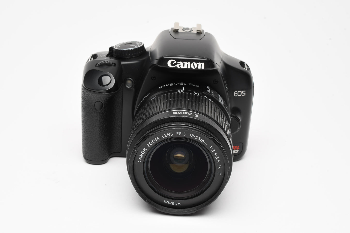 Canon Rebel XSi DSLR w/18-55mm F3.5-5.6 II, Only 19K Acts, Mint-, Boxed