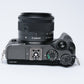Canon EOS M6 Mirrorless Camera w/ EF-M 15-45mm f3.5-6.3 IS STM++