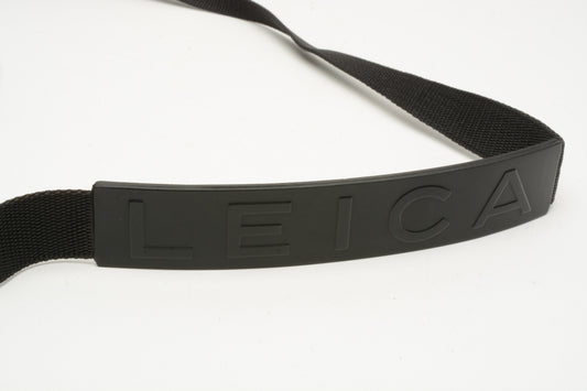 Leica Black Camera Neck Strap with Lugs For M Series cameras, Clean!