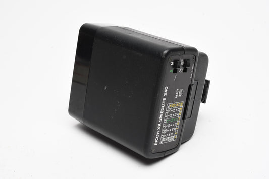 Ricoh XR Speedlight 240 Electronic Flash, Tested